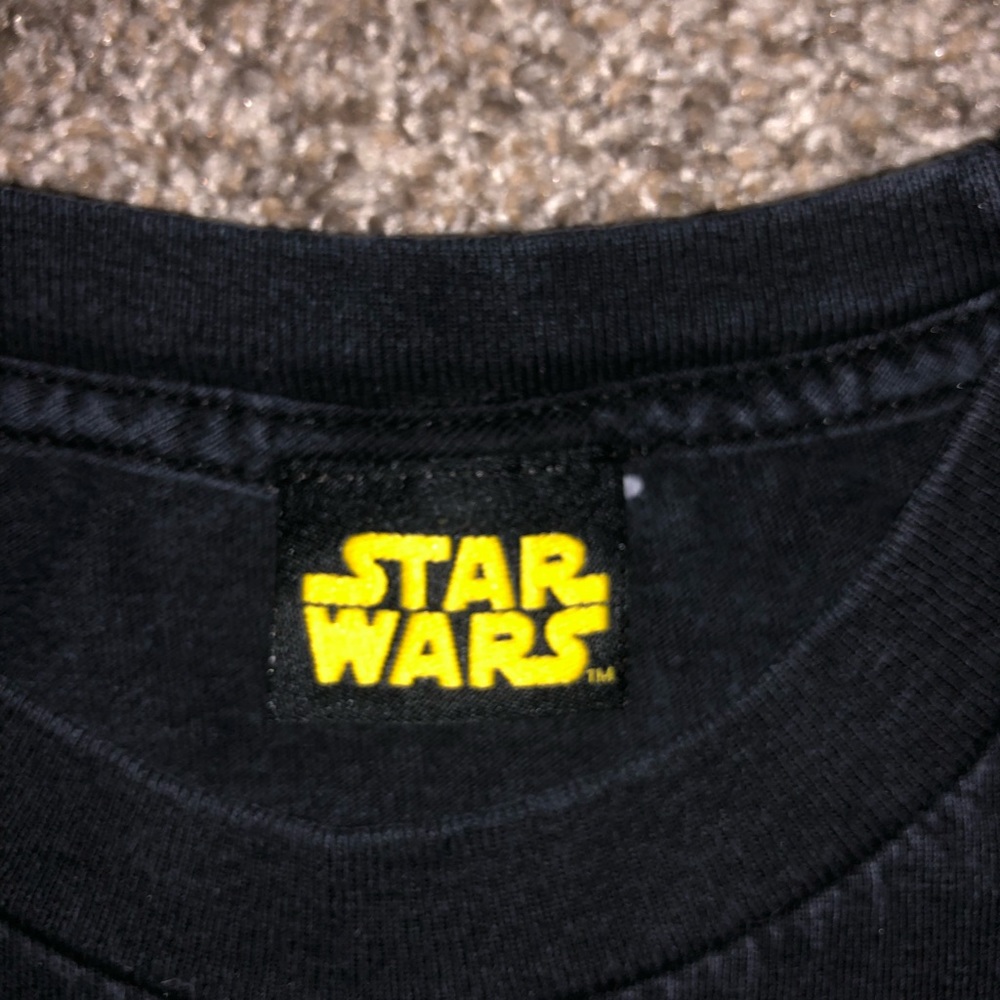 Y2k Star Wars Darth Vader Helmet Tee - image 3